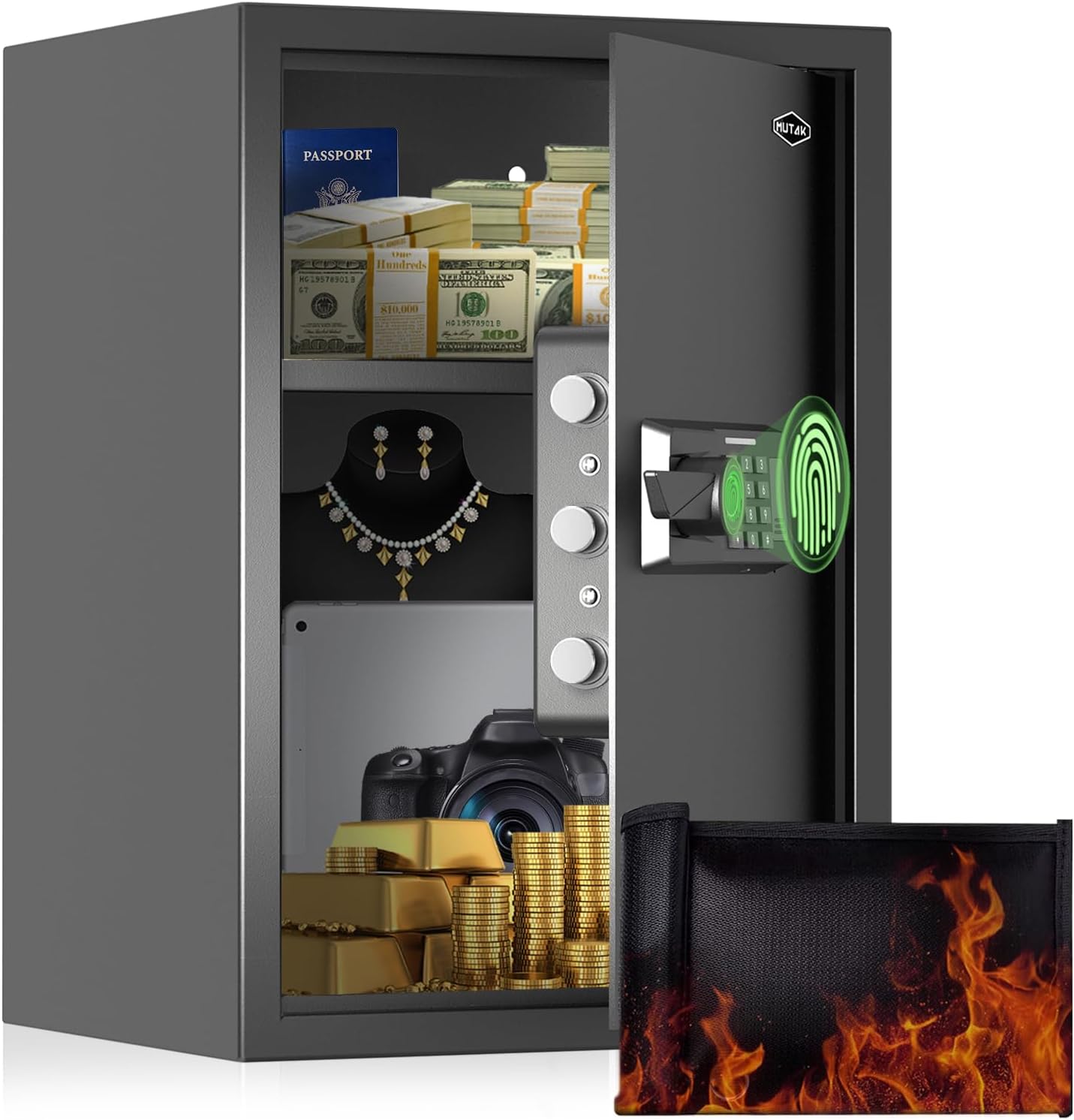 Smart Home Box - Smart Home Safe 2.0 Cub Biometric