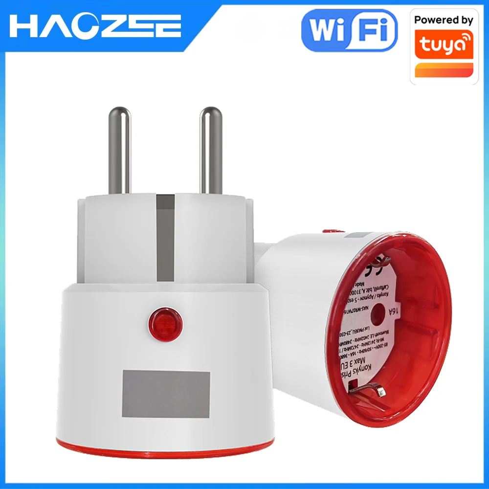 Smart Home Voice Assistant - Tuya WiFi Smart Plug Socket EU