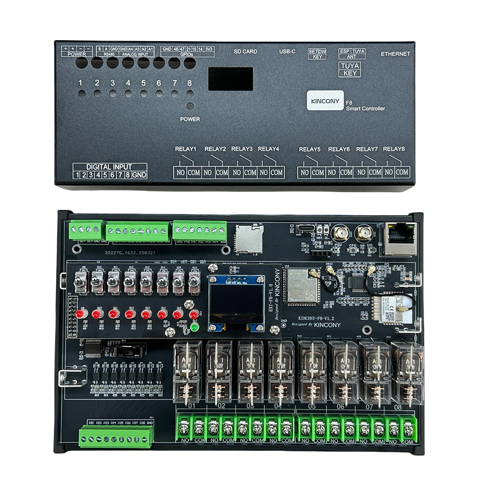Smart Home Mqtt - KinCony F8 ESP32 Smart Controller Support