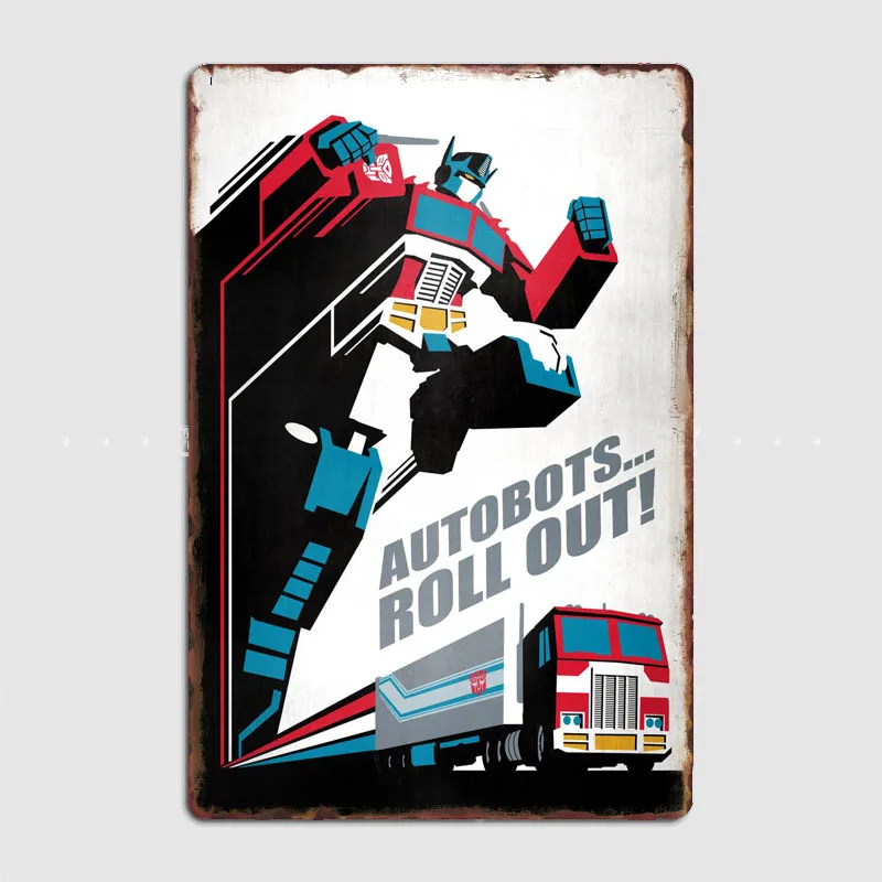 Smart Home Icon - Yellow and Red Automotive Robot Retro