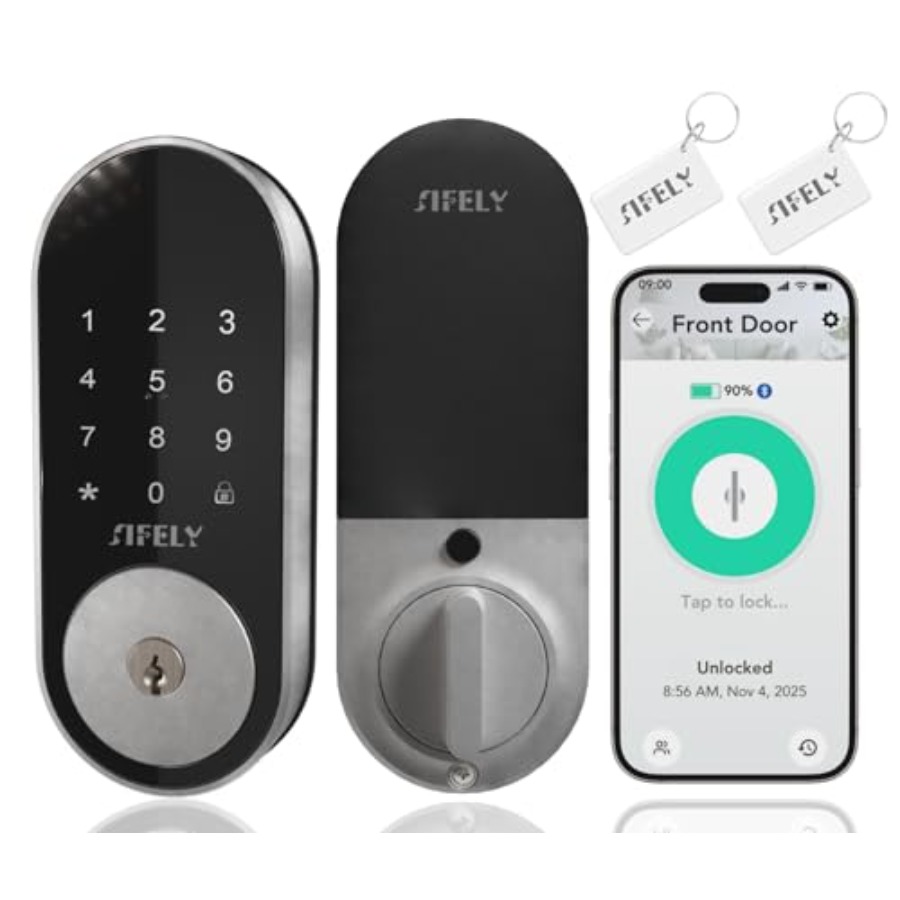 Airbnb Smart Home - Keyless Entry Smart Deadbolt with Keypad