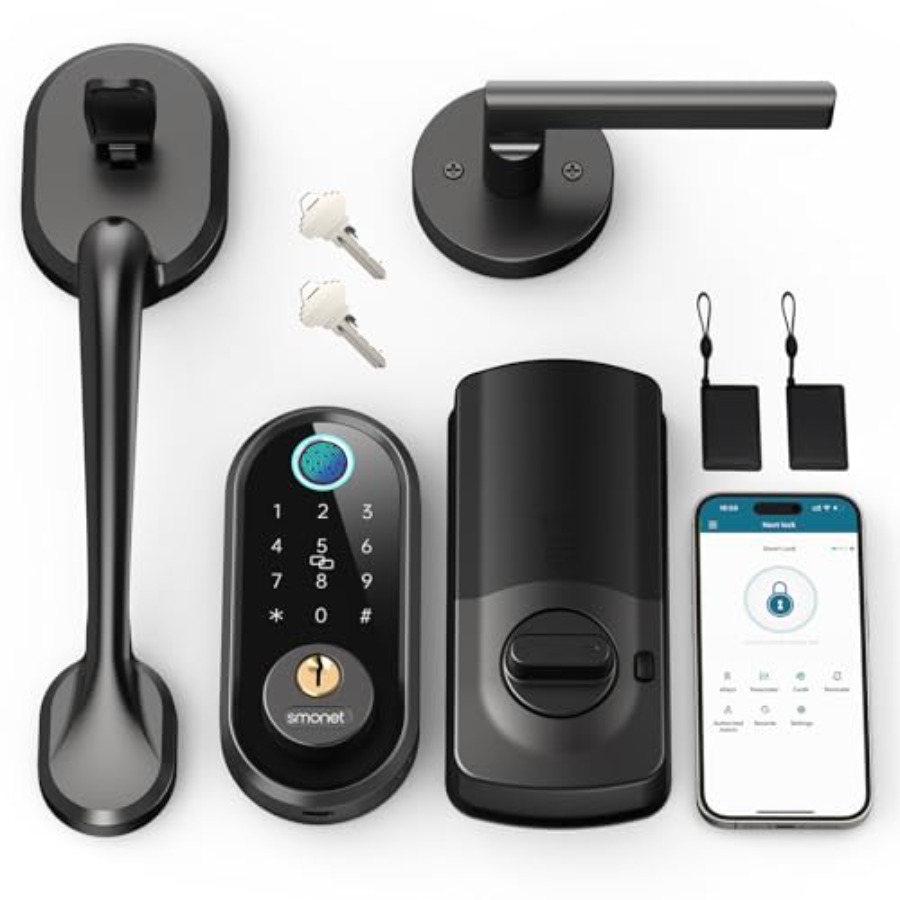 Airbnb Smart Home - Smart Fingerprint Keyless Entry Door Lock