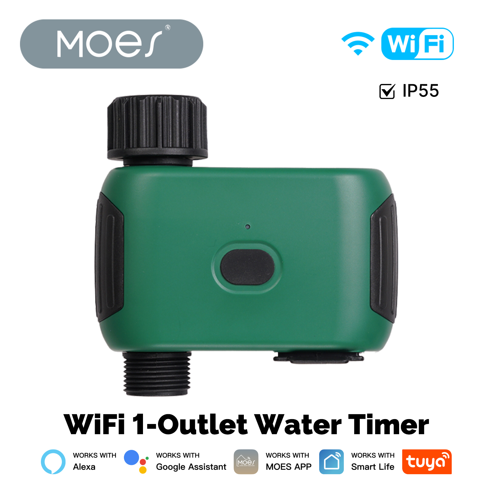 Smart Home Automation System - MOES Tuya Smart WiFi 1 Outlet