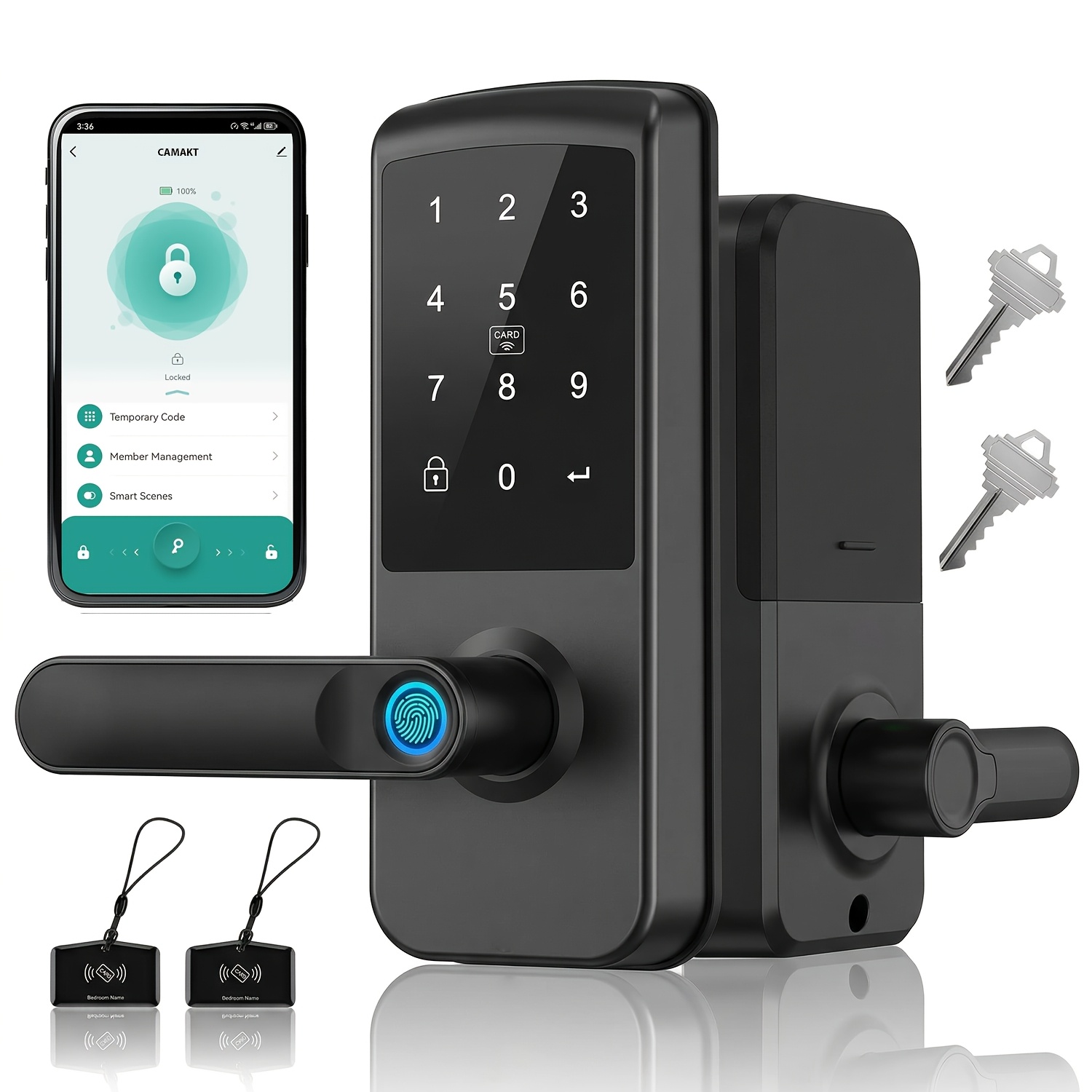 Airbnb Smart Home - Fingerprint Smart Door Locks (Including Handles