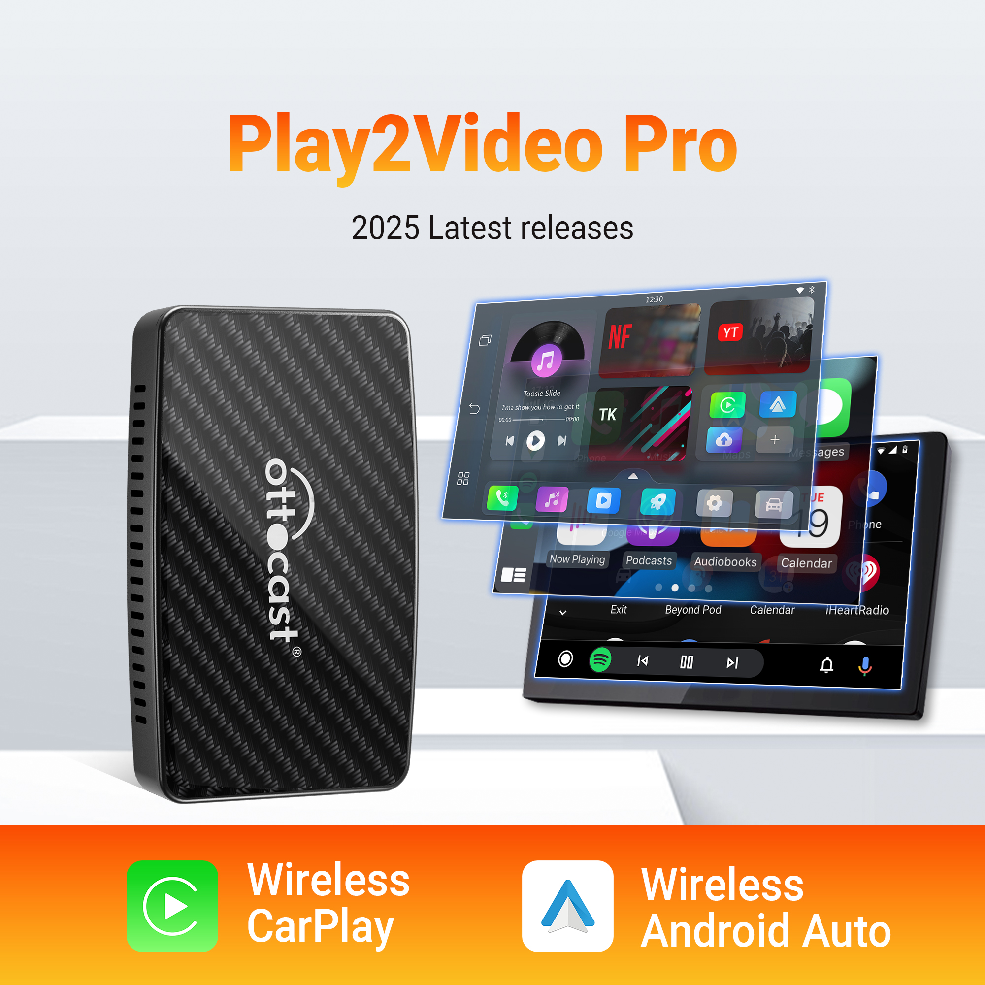 Smart Home Orvibo - OTTOCAST Play2Video Pro Wireless CarPlay Android