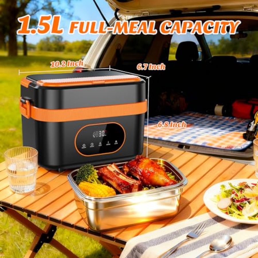 Cordless Heated Lunch Box for  - đánh giá và giá Smart Home Box