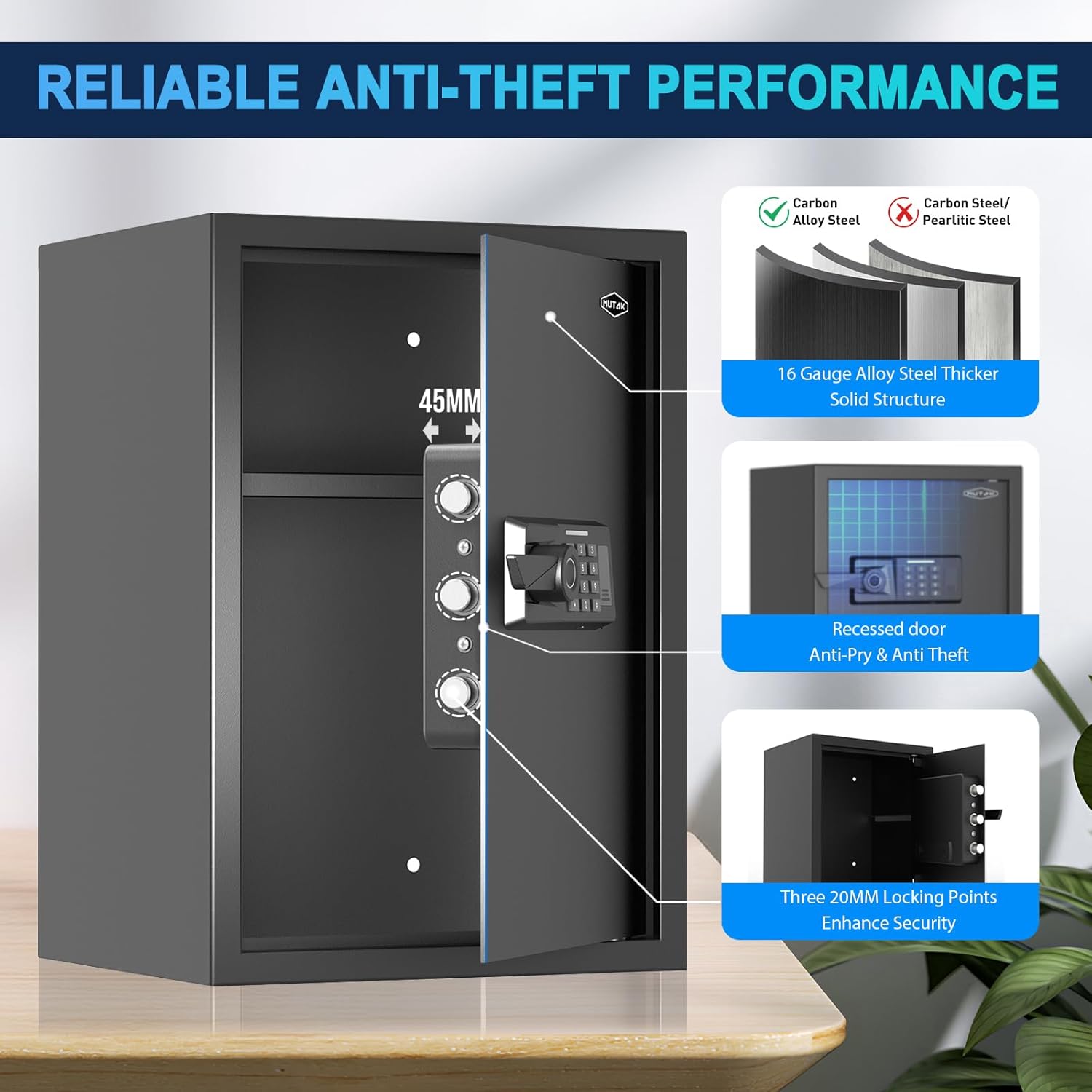 Smart Home Safe 2.0 Cub Biomet - đánh giá và giá Smart Home Box