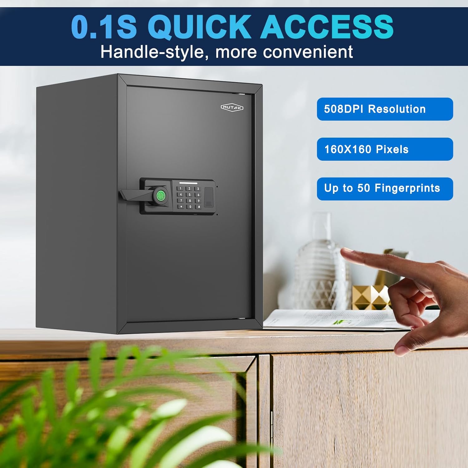 Smart Home Safe 2.0 Cub Biomet - đánh giá và giá Smart Home Box