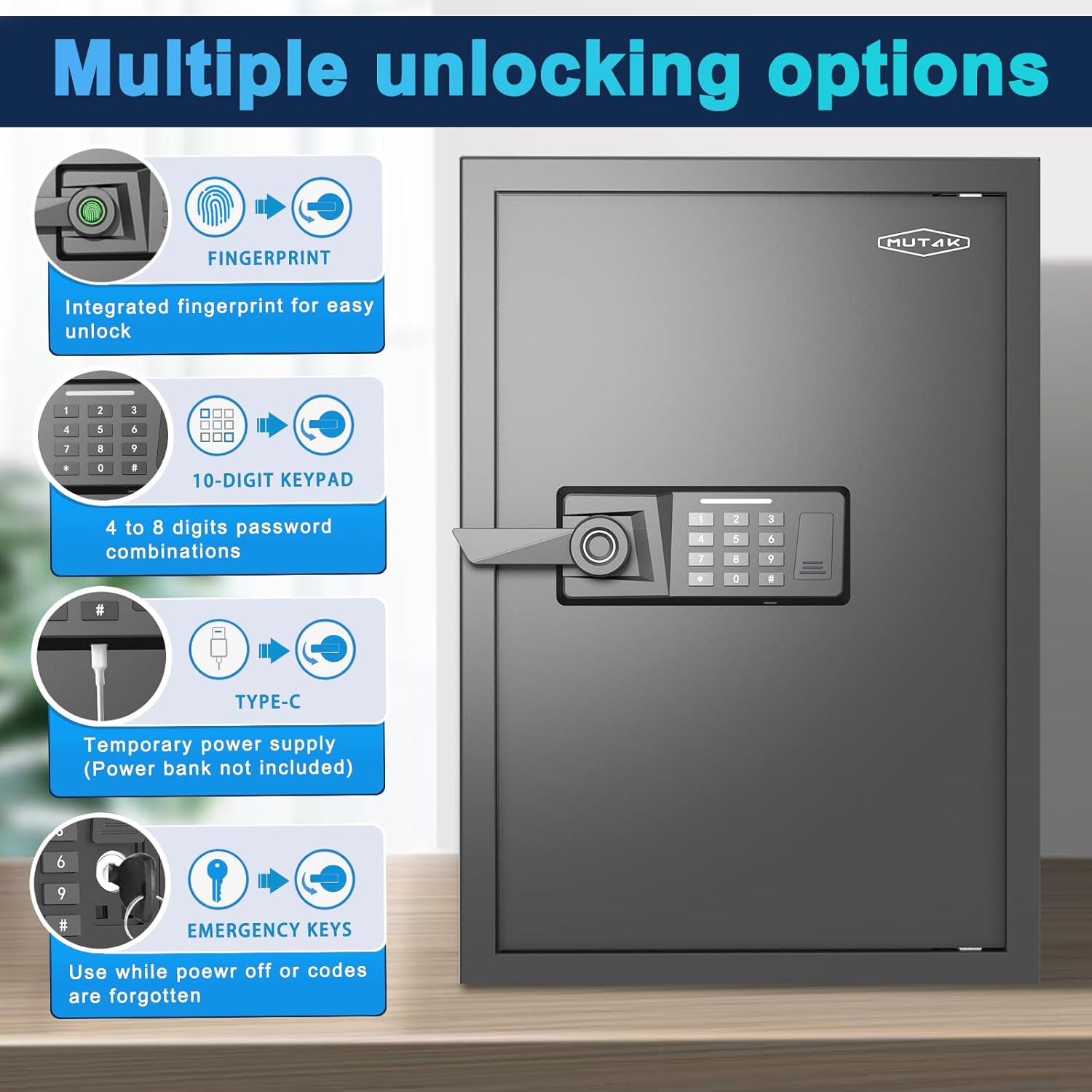 Smart Home Safe 2.0 Cub Biomet - đánh giá và giá Smart Home Box