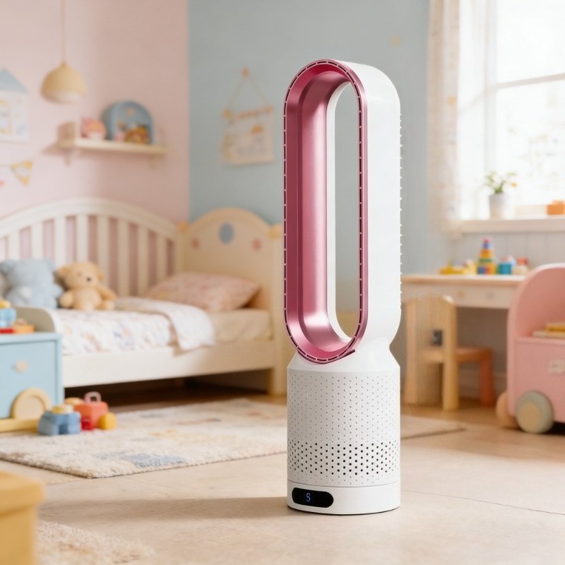 8-Speed Smart Bladeless Fan In - đánh giá và giá Smart Home Living Room