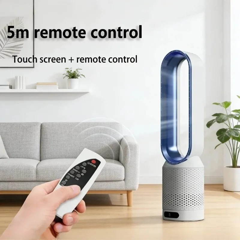 8-Speed Smart Bladeless Fan In - đánh giá và giá Smart Home Living Room