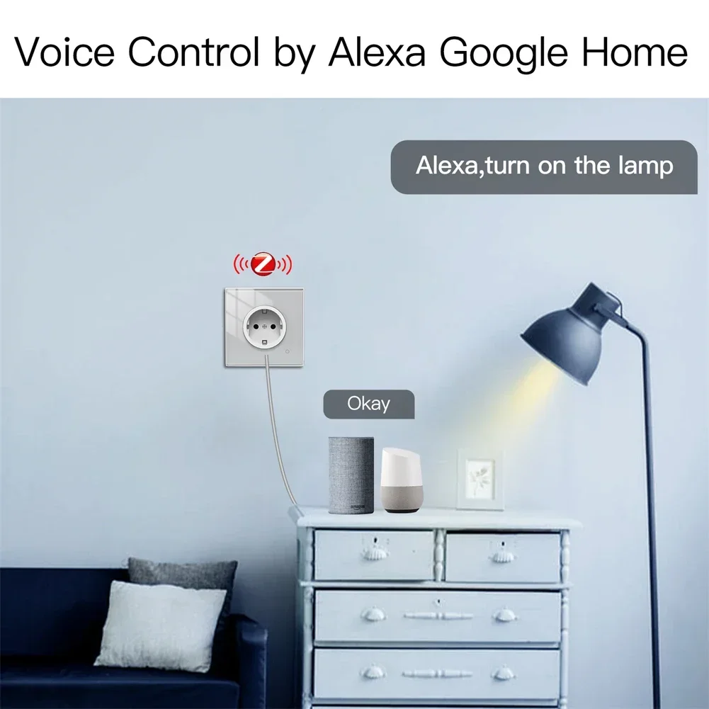 Moes ZigBee Wall Socket WIFI S - đánh giá và giá Smart Home Living Room