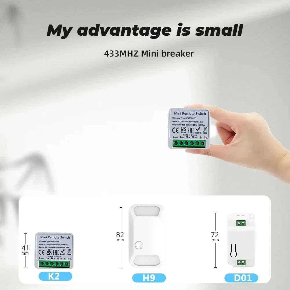 433Mhz RF Wireless Smart Switc - đánh giá và giá Smart Home Automation System