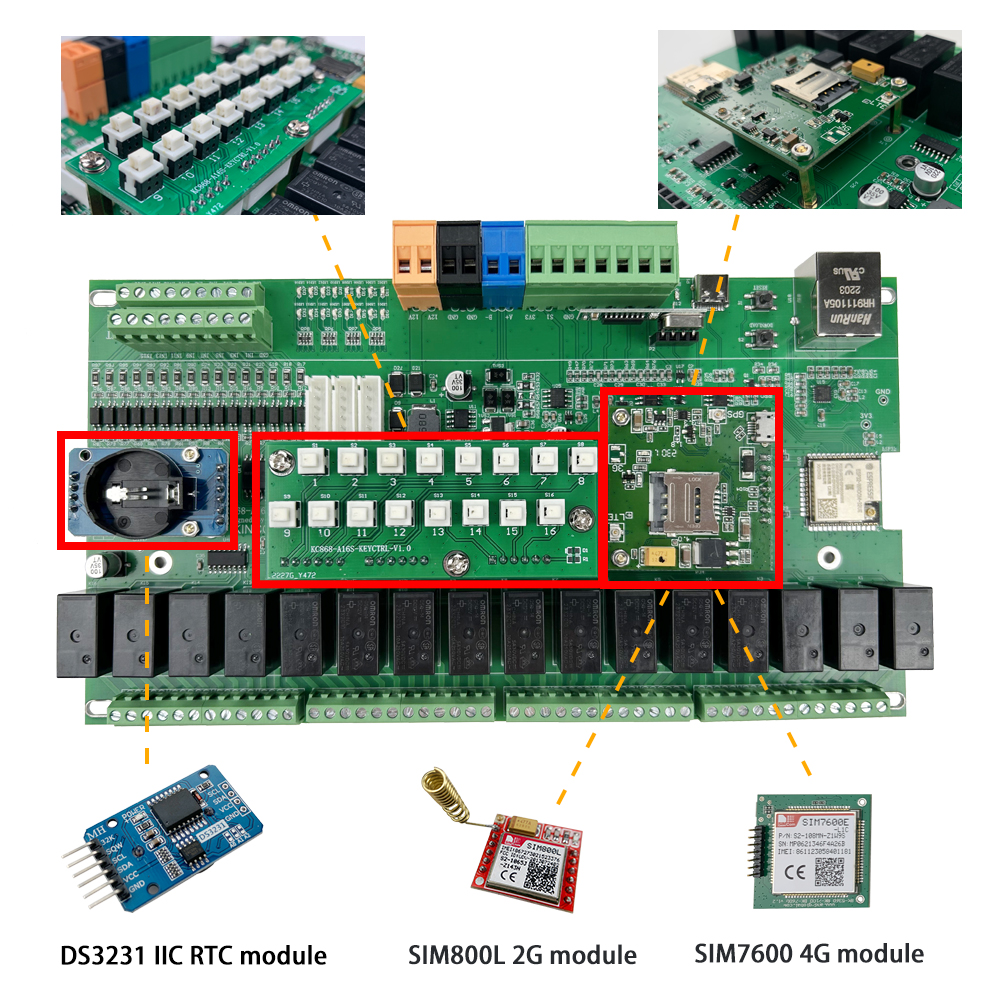 KC868-A16S ESP32 Wifi RS232 US - đánh giá và giá Smart Home Mqtt