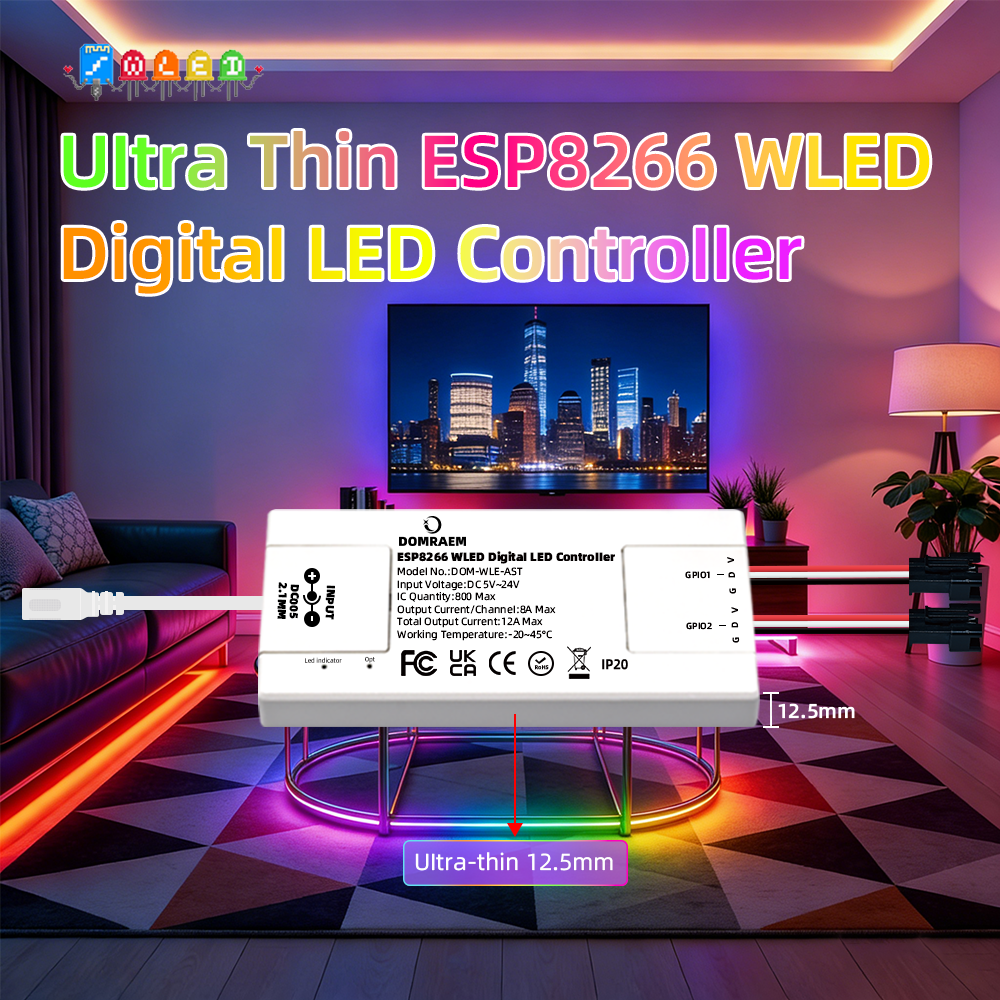 DOMRAEM ESP8266 Digital DIY WL - đánh giá và giá Smart Home Mqtt