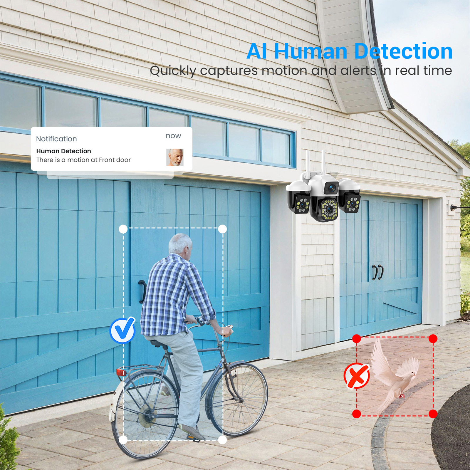 WiFi IP Camera Outdoor 15MP 8K - đánh giá và giá Smart Home Windows App