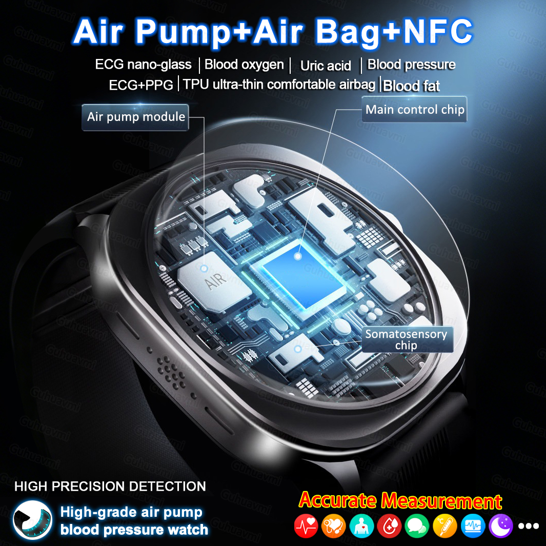 2026New Air Pump Smartwatch Bl - đánh giá và giá Smart Home Wellness