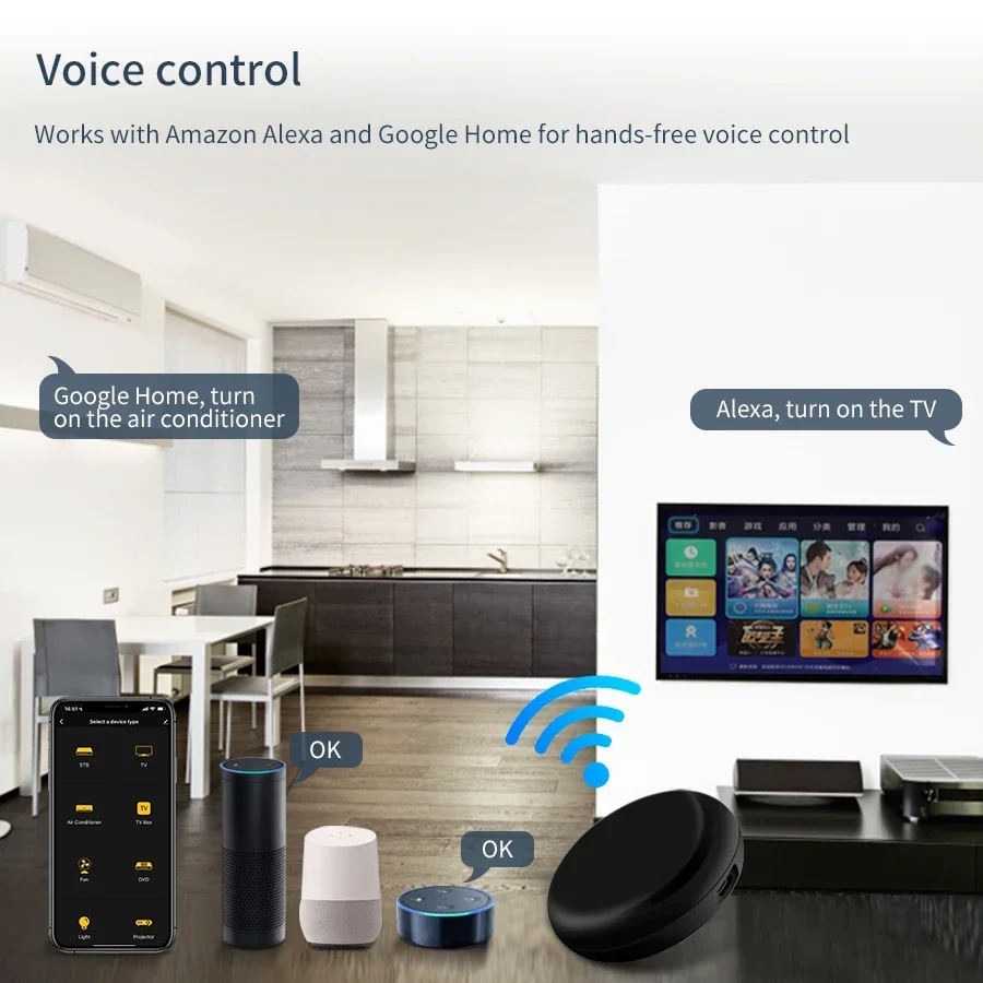 Tuya WiFi Smart Universal IR R - đánh giá và giá Smart Home Orvibo
