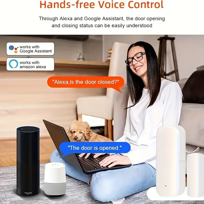 Work With Tuya ZigBee 3.0 Door - đánh giá và giá Smart Home Voice Assistant