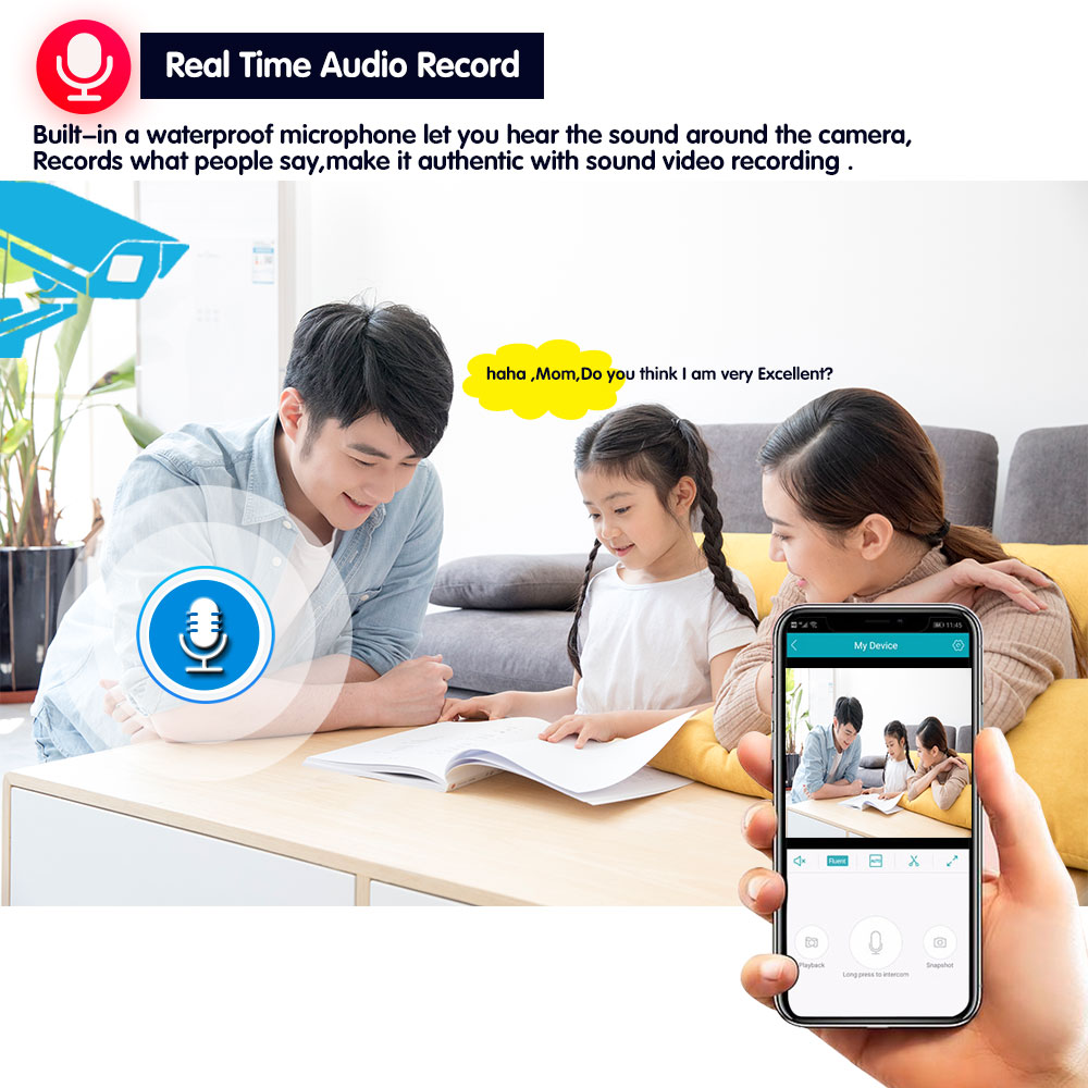 5MP CCTV WIFI Surveillance IP  - đánh giá và giá Smart Home Windows App
