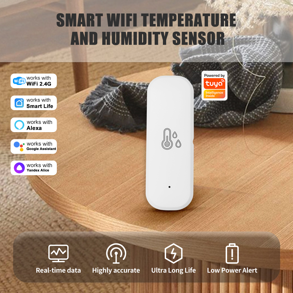 Tuya WiFi Temperature and Humi - đánh giá và giá Smart Home Automation System