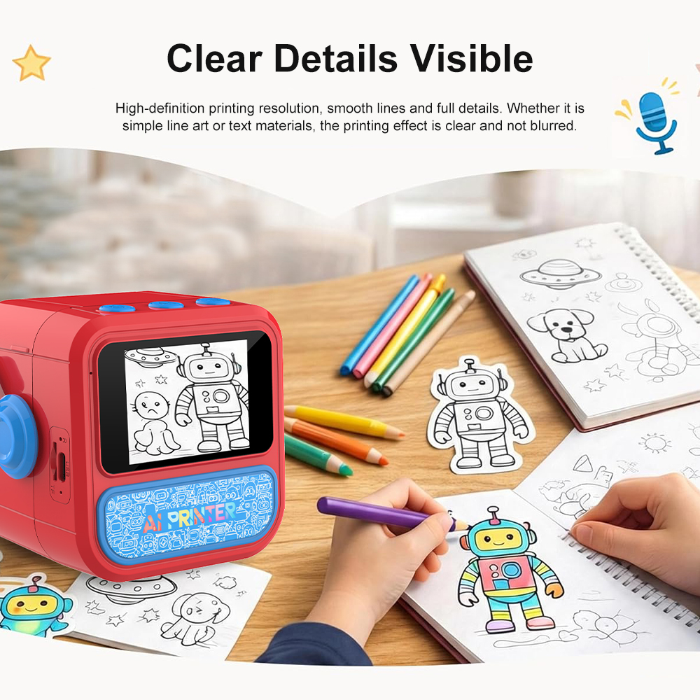 Smart AI Voice Mini Thermal Pr - đánh giá và giá Smart Home Display