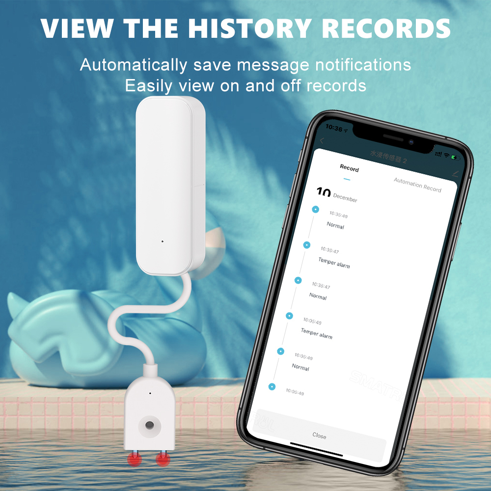 WiFi/Zigbee Water Sensor Tuya  - đánh giá và giá Smart Home Automation System