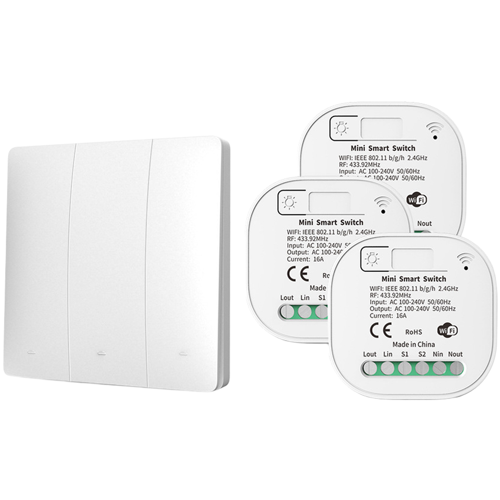 1PC Self Powered RF433 Wireles - đánh giá và giá Smart Home Box