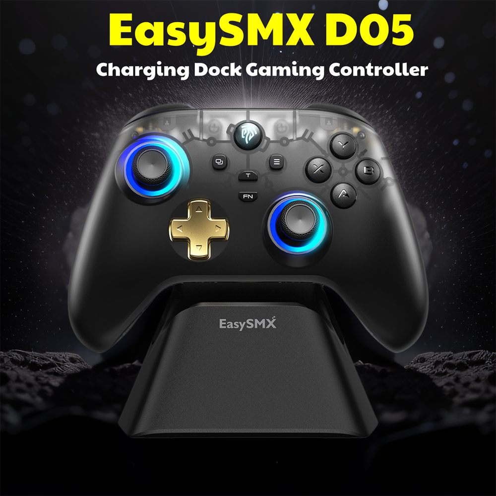 EasySMX Charging Dock Gamepad  - đánh giá và giá Smart Home Raspberry Pi