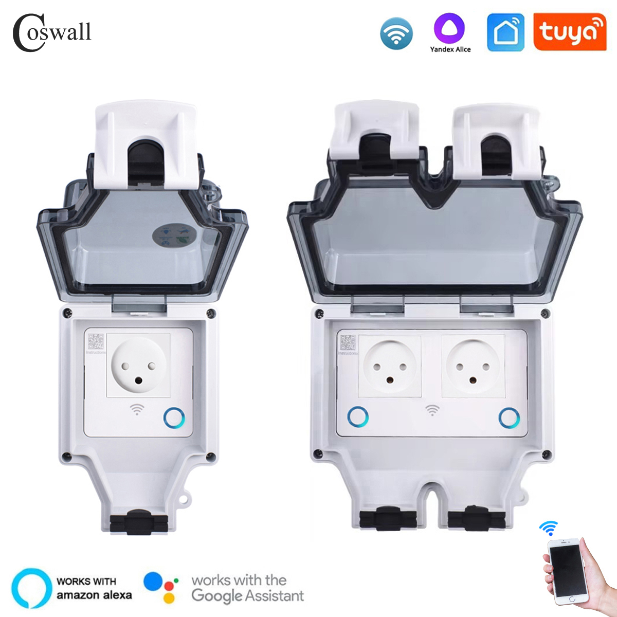 Coswall Tuya Wifi IP66 Waterpr - đánh giá và giá Smart Home Living Room