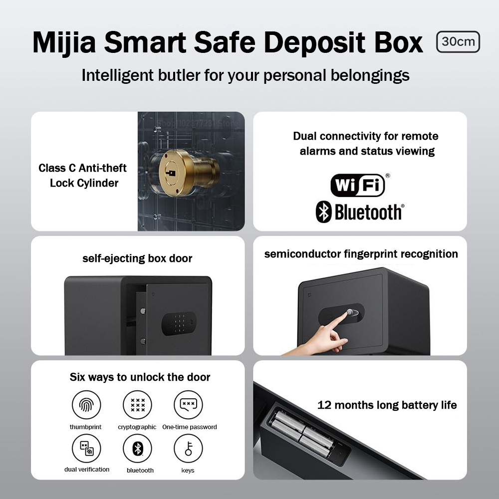 2025 MIJIA Smart Safe Deposit  - đánh giá và giá Smart Home Box