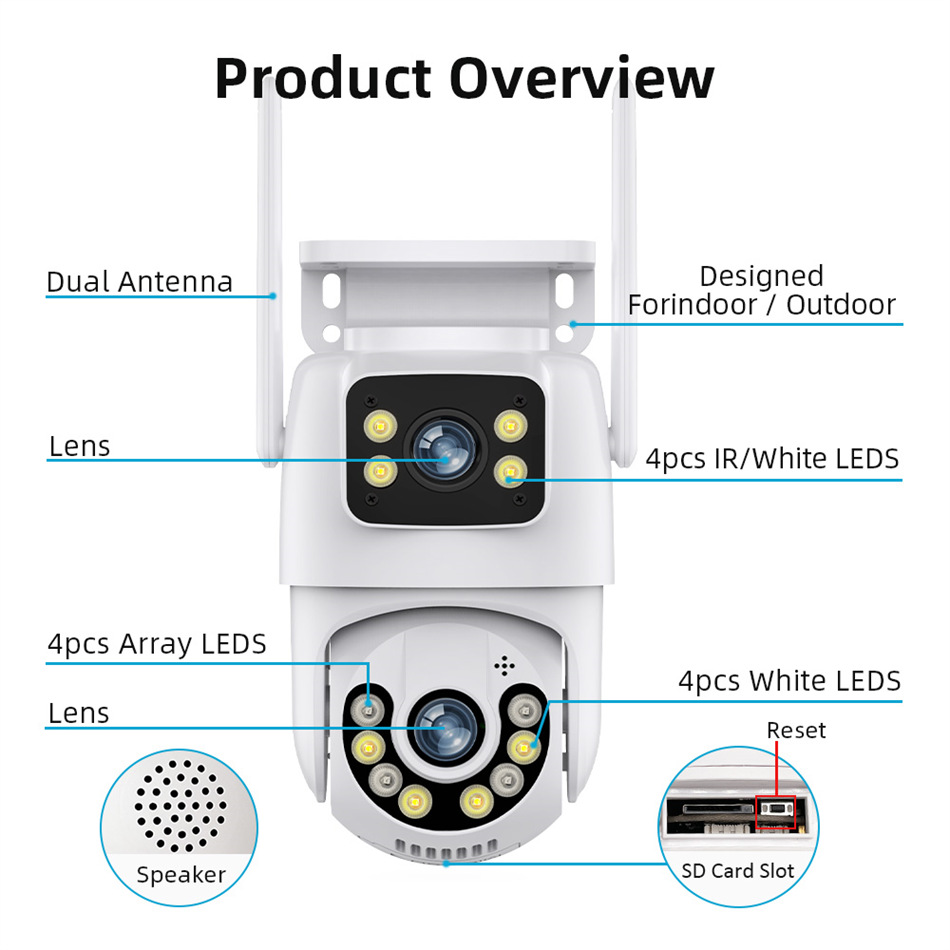 iCsee APP 6MP Dual Lens Wirele - đánh giá và giá Smart Home Windows App