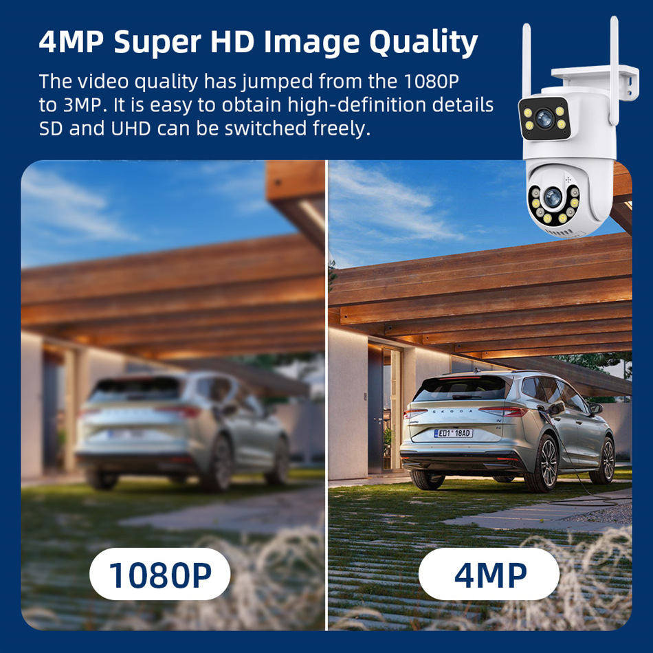 iCsee APP 6MP Dual Lens Wirele - đánh giá và giá Smart Home Windows App