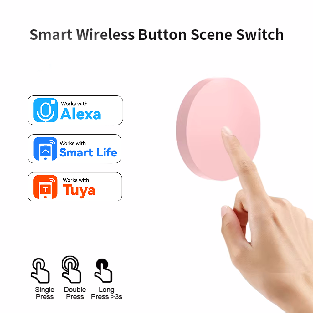 Smart Wireless Button Scene Sw - đánh giá và giá Smart Home Voice Assistant