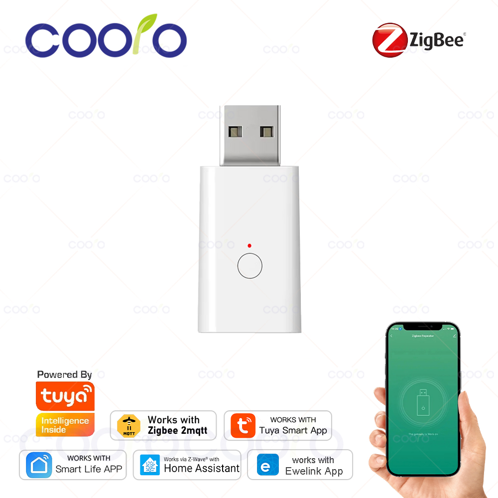 Smart ZigBee Signal Repeater U - đánh giá và giá Smart Home Mqtt