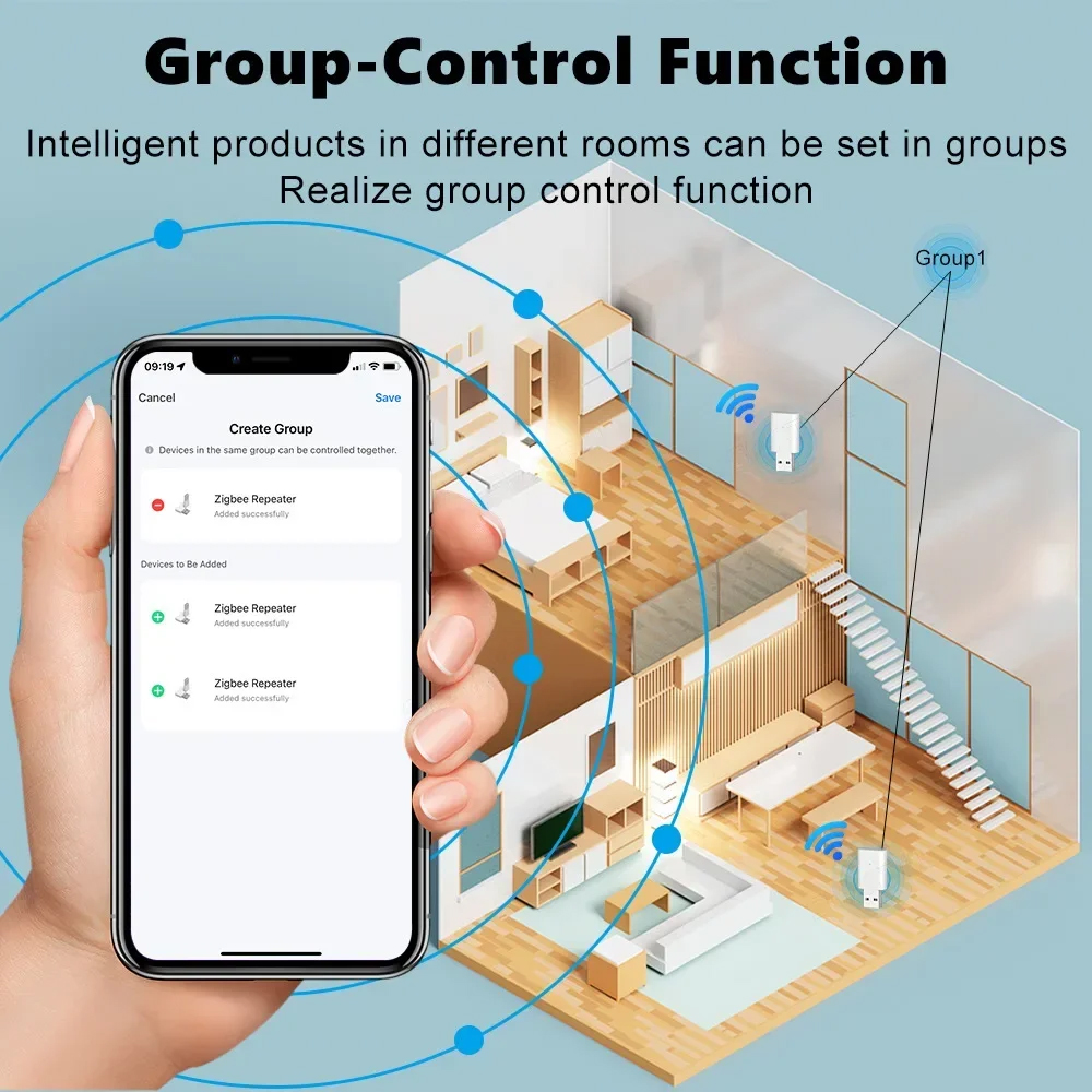 Smart ZigBee Signal Repeater U - đánh giá và giá Smart Home Mqtt
