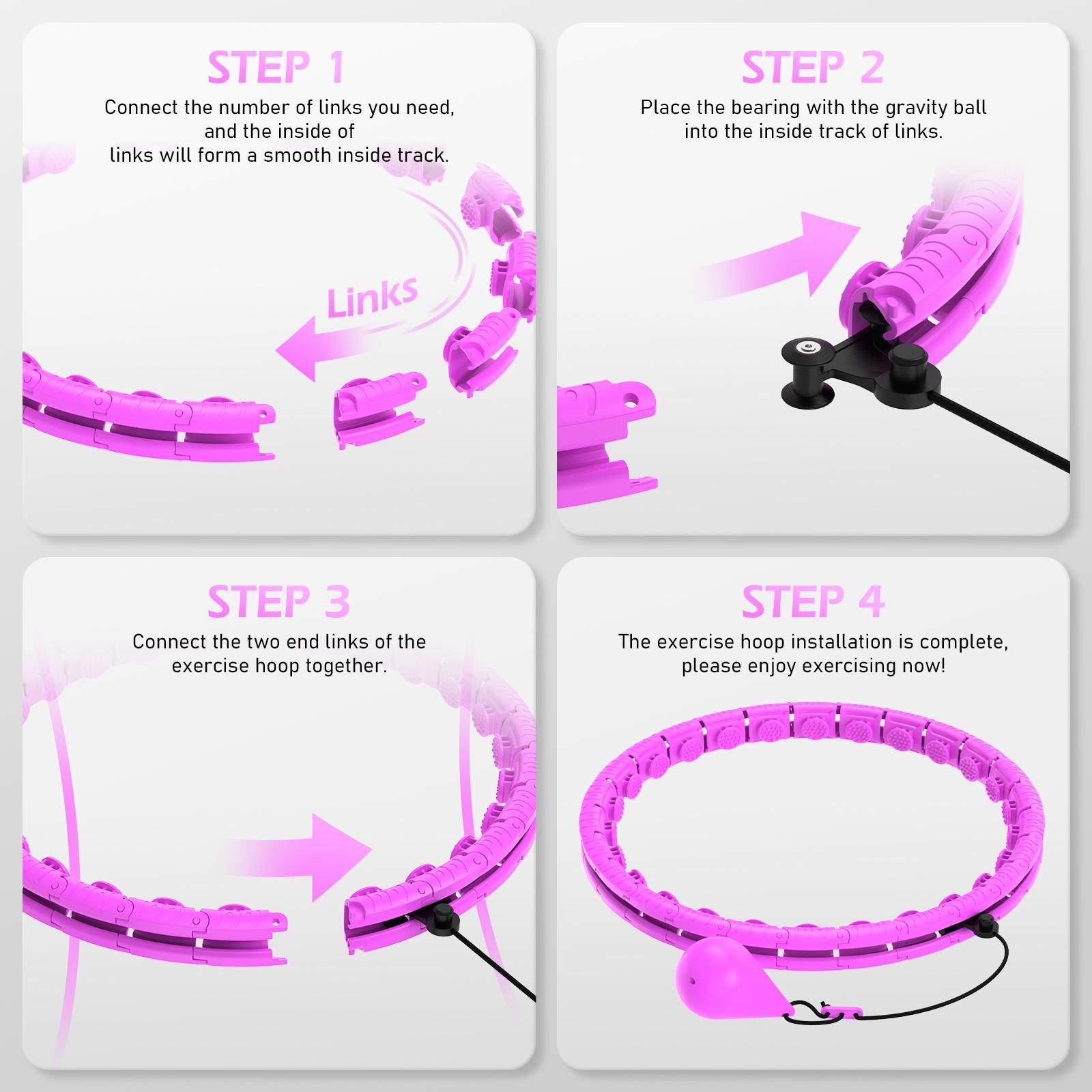 Smart Weighted Exercise Hoop 3 - đánh giá và giá Smart Home Wellness