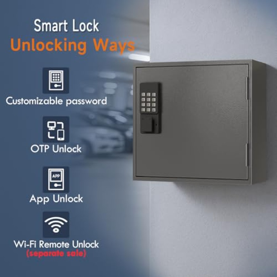 Wall Mounted Smart Key Lock Bo - đánh giá và giá Smart Home Box