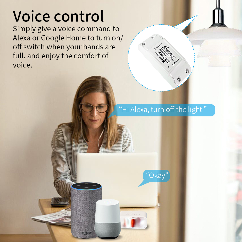 16A Tuya Wifi Smart Switch RF4 - đánh giá và giá Smart Home Voice Assistant