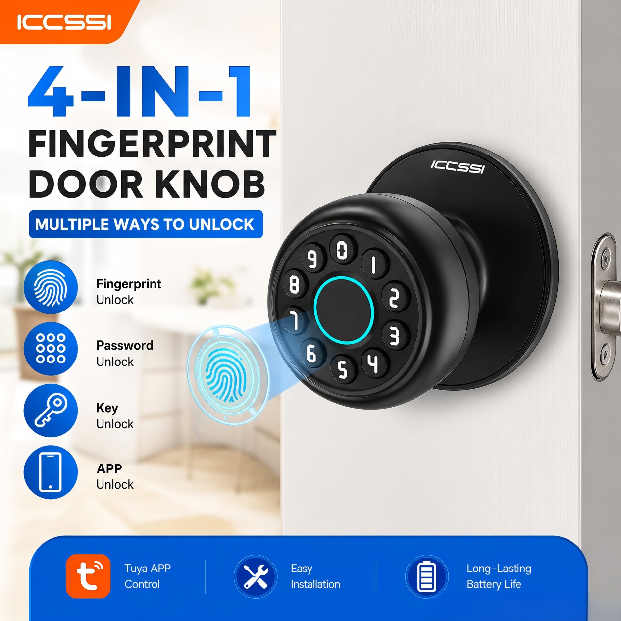 ICCSSI K10CPLUS Smart Lock Tuy - đánh giá và giá Airbnb Smart Home