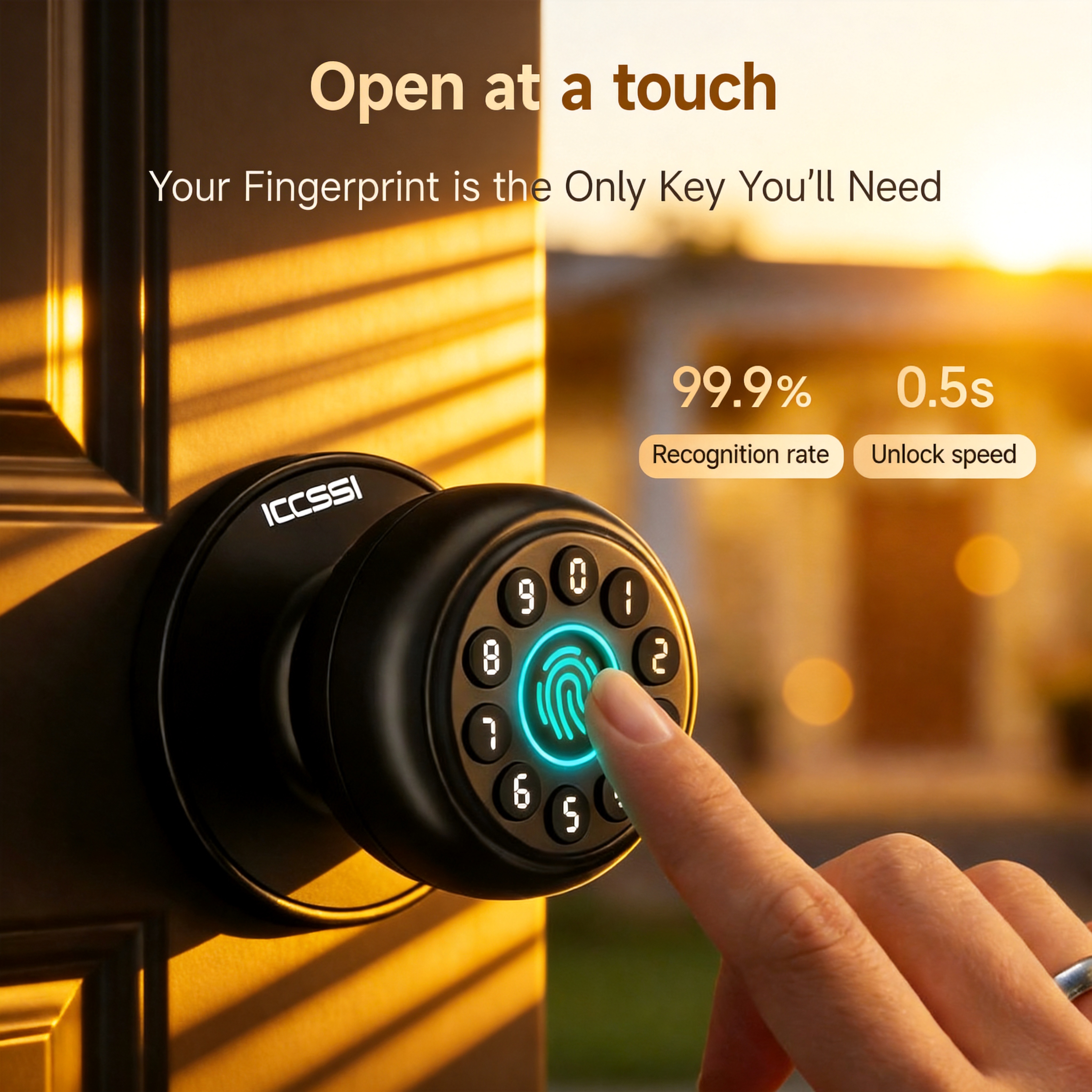ICCSSI K10CPLUS Smart Lock Tuy - đánh giá và giá Airbnb Smart Home