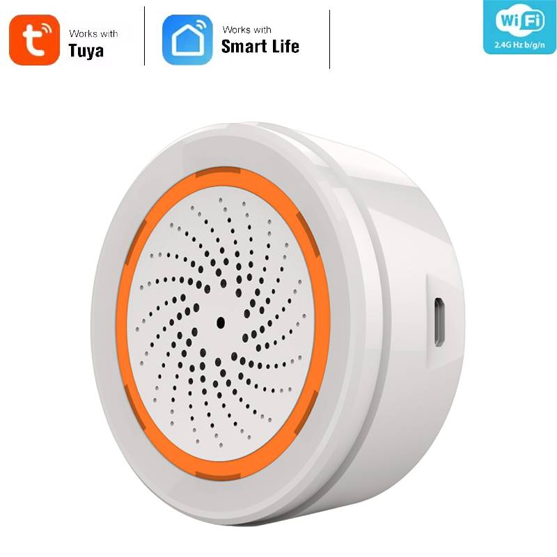 Smart Siren Alarm Tuya Zigbee  - đánh giá và giá Smart Home Automation System
