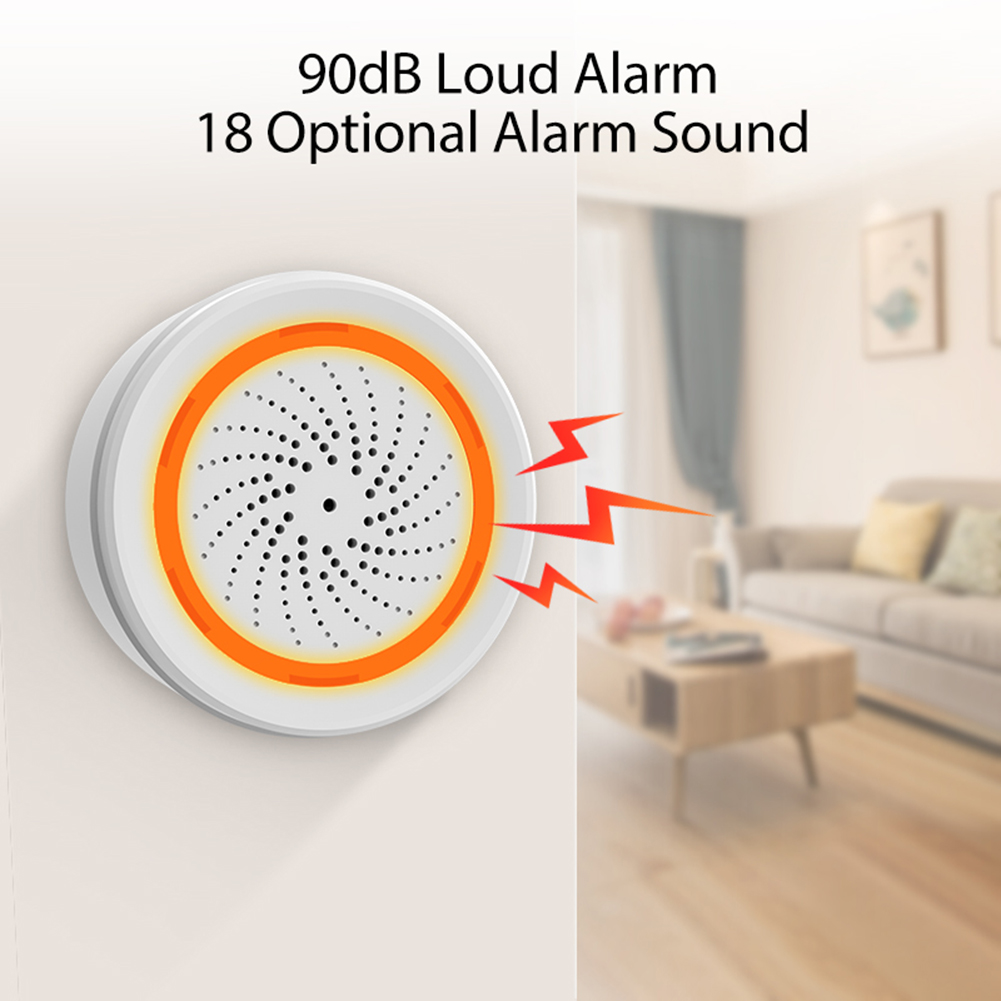 Smart Siren Alarm Tuya Zigbee  - đánh giá và giá Smart Home Automation System