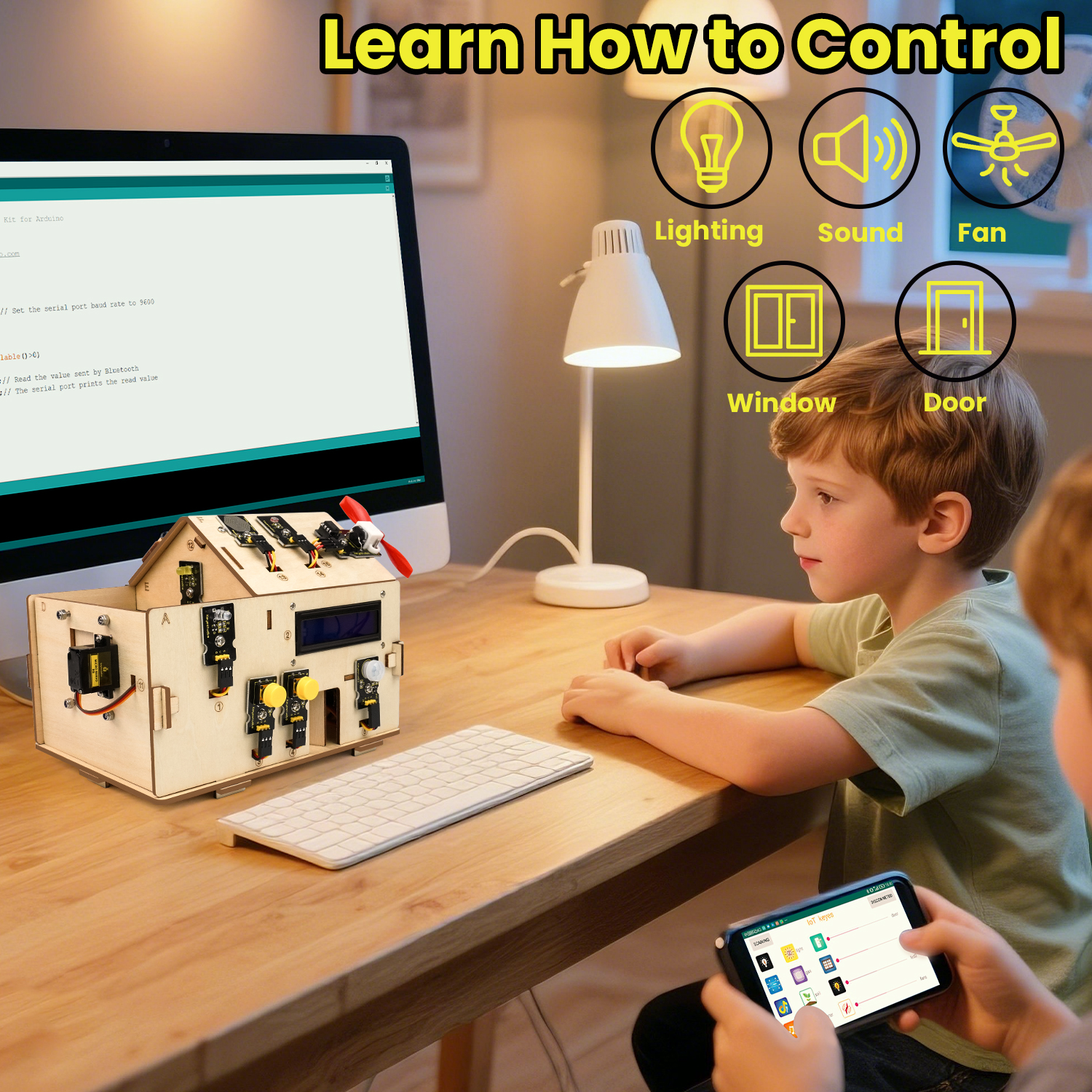 Keyestudio Smart Home IOT Kit  - đánh giá và giá Smart Home Arduino Project