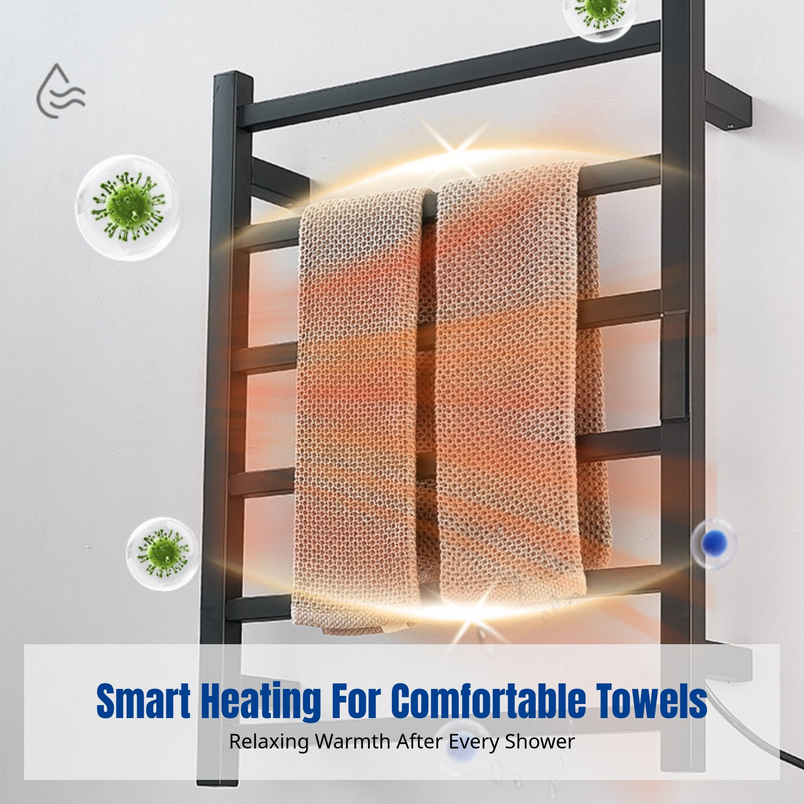 Smart Electric Towel Rack, Hea - đánh giá và giá Smart Home Display