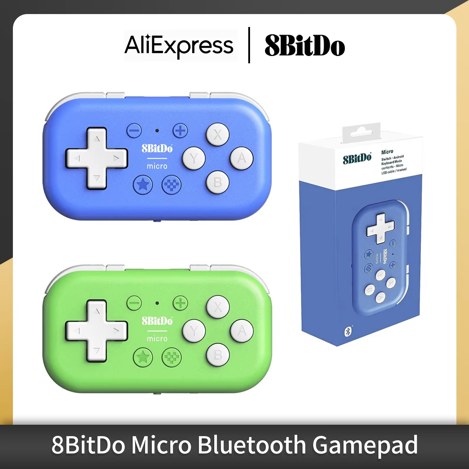 8Bitdo Micro Bluetooth Gamepad - đánh giá và giá Smart Home Raspberry Pi