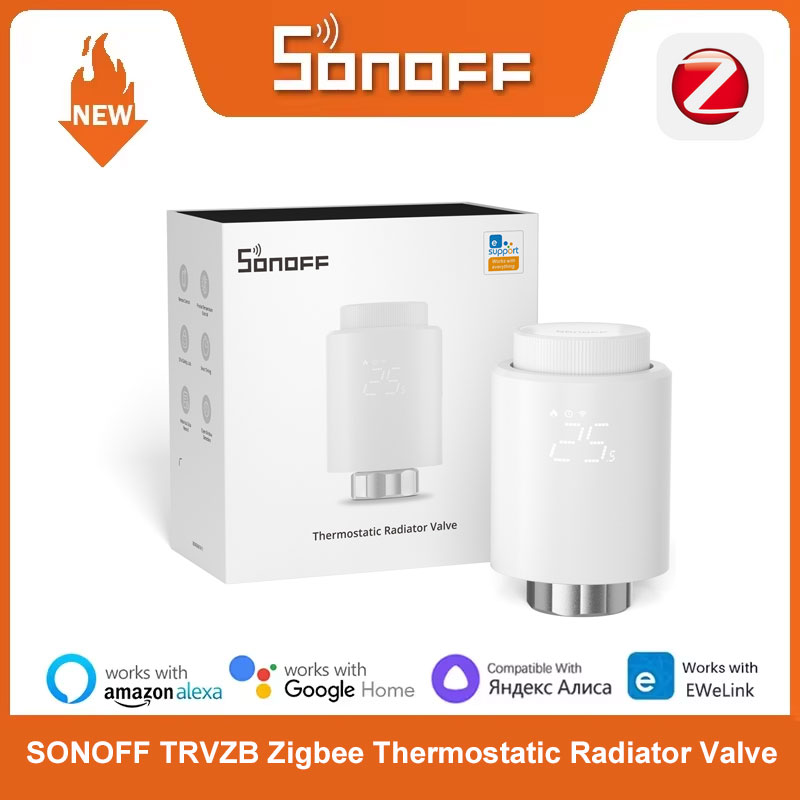 SONOFF TRVZB Zigbee 3.0 Thermo - đánh giá và giá Smart Home Mqtt