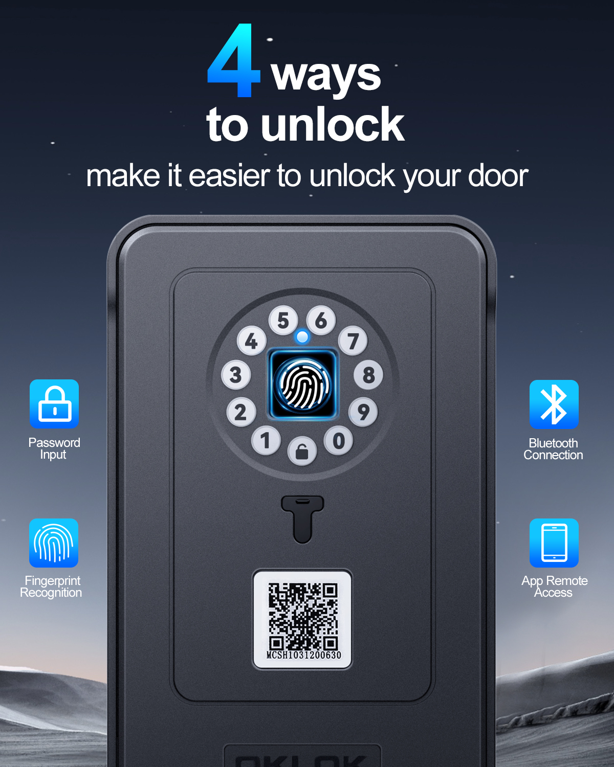 Wireless Smart lock Box Blueto - đánh giá và giá Smart Home Box