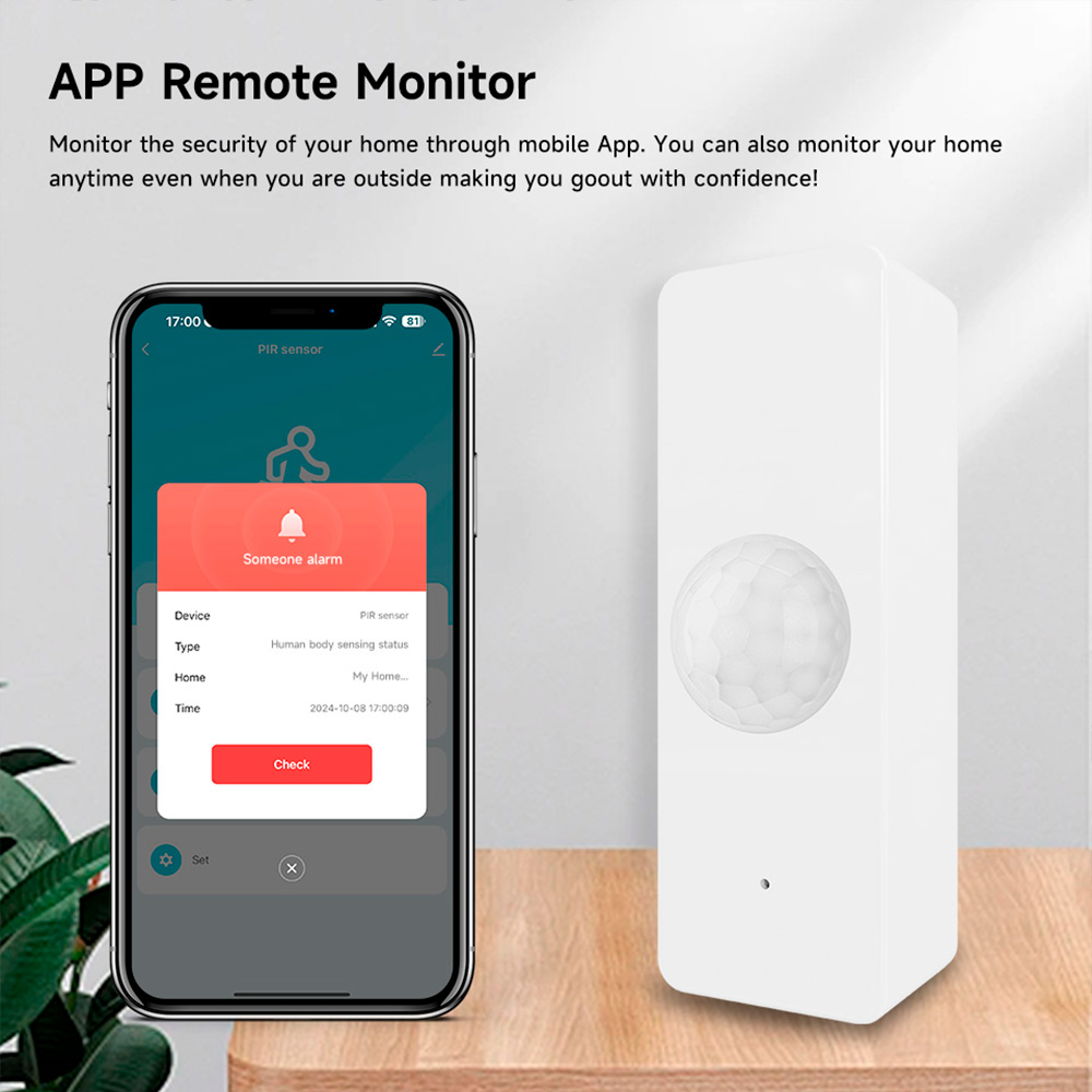 WiFi Smart PIR Motion Sensor T - đánh giá và giá Smart Home Automation System