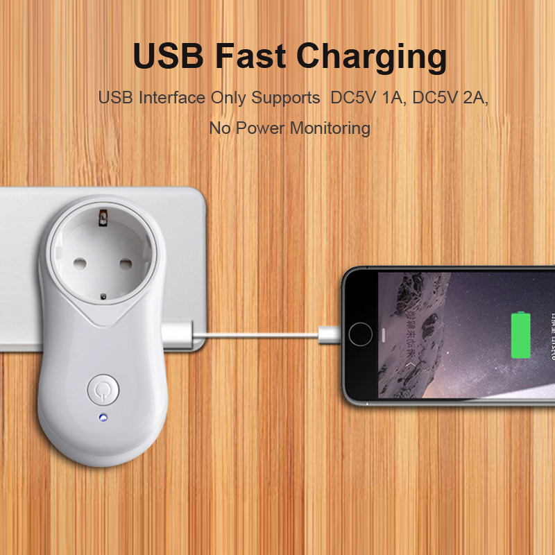 TUYA Smart Socket WIFI Plug EU - đánh giá và giá Smart Home Voice Assistant